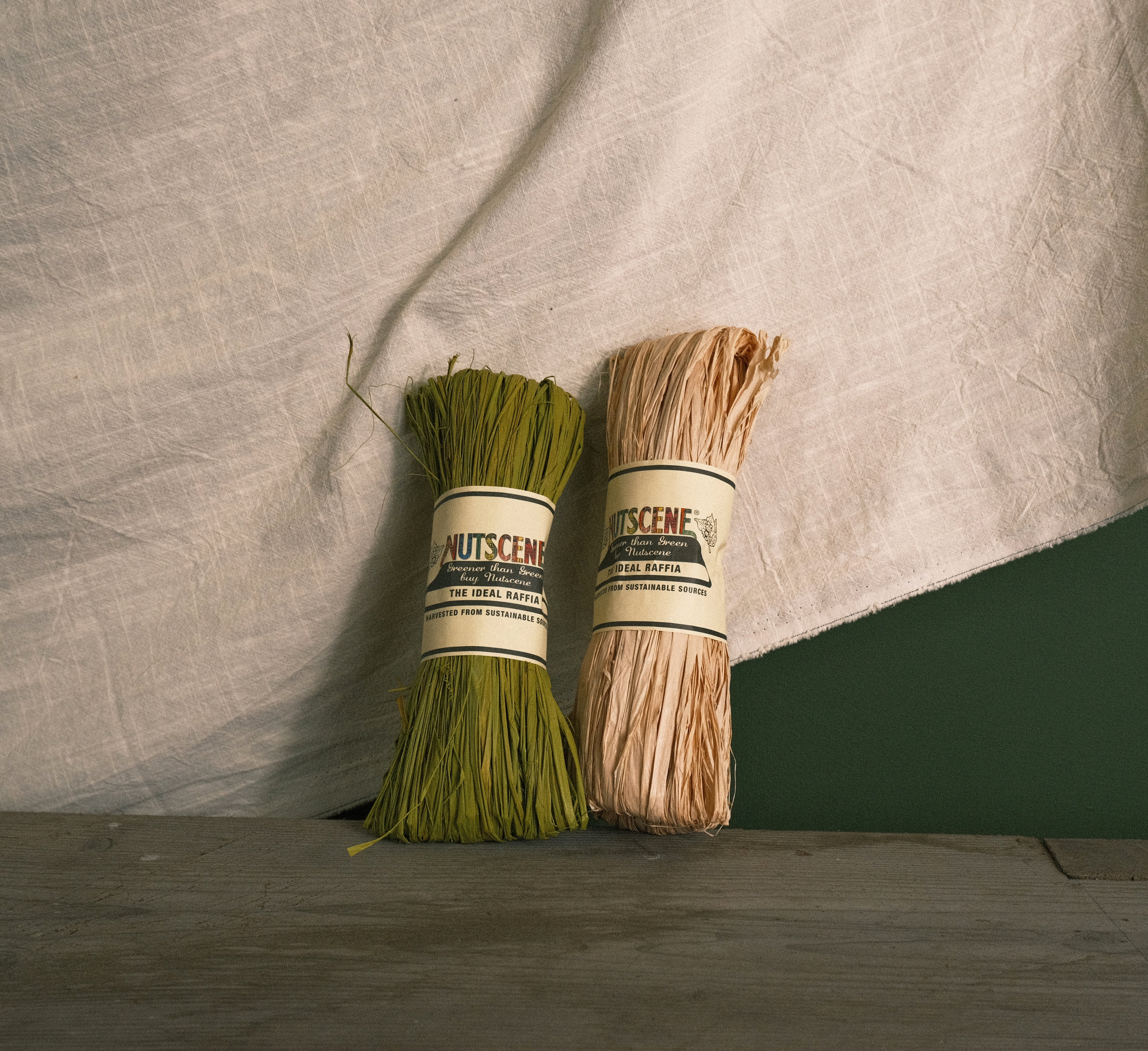 Raffia hanks