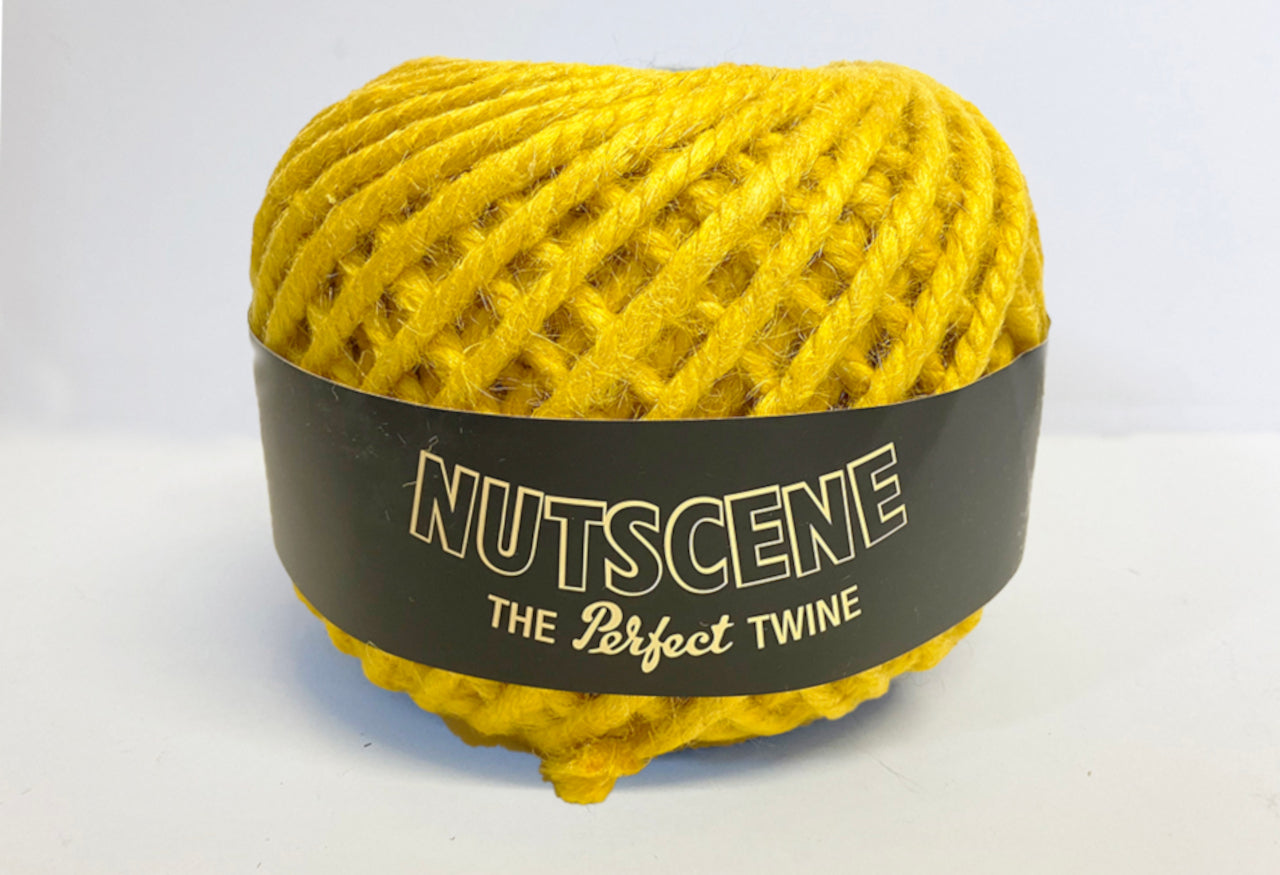 Nutscene chunky twine (mustard)