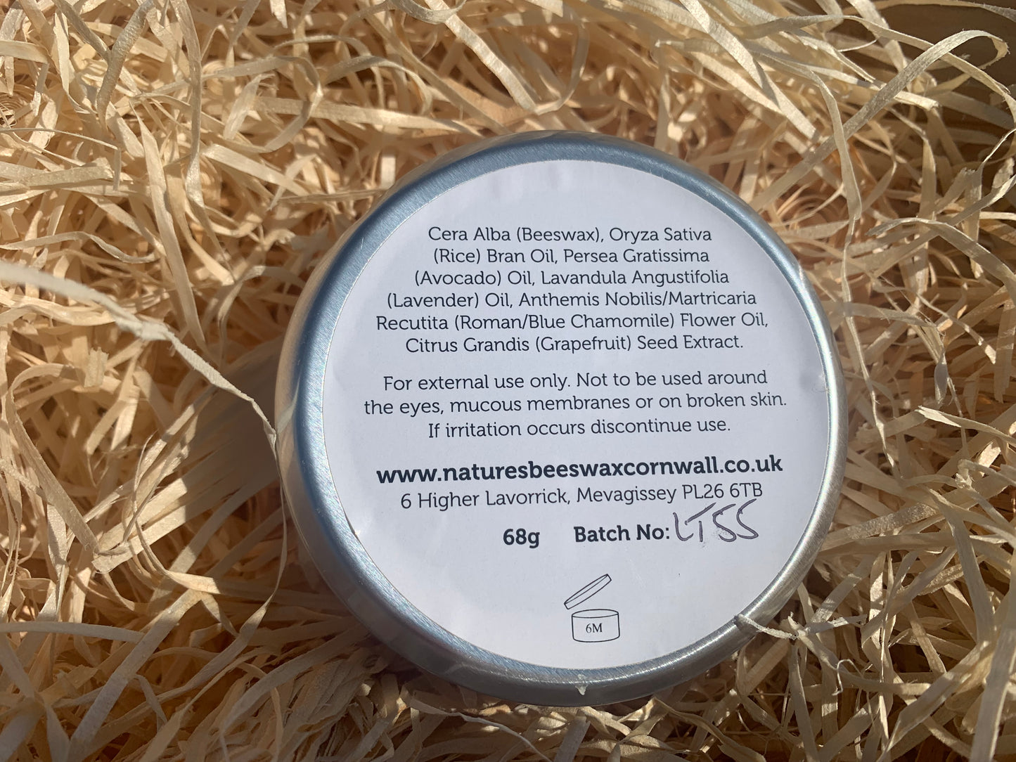 Body Lotion Bar (Beeswax)