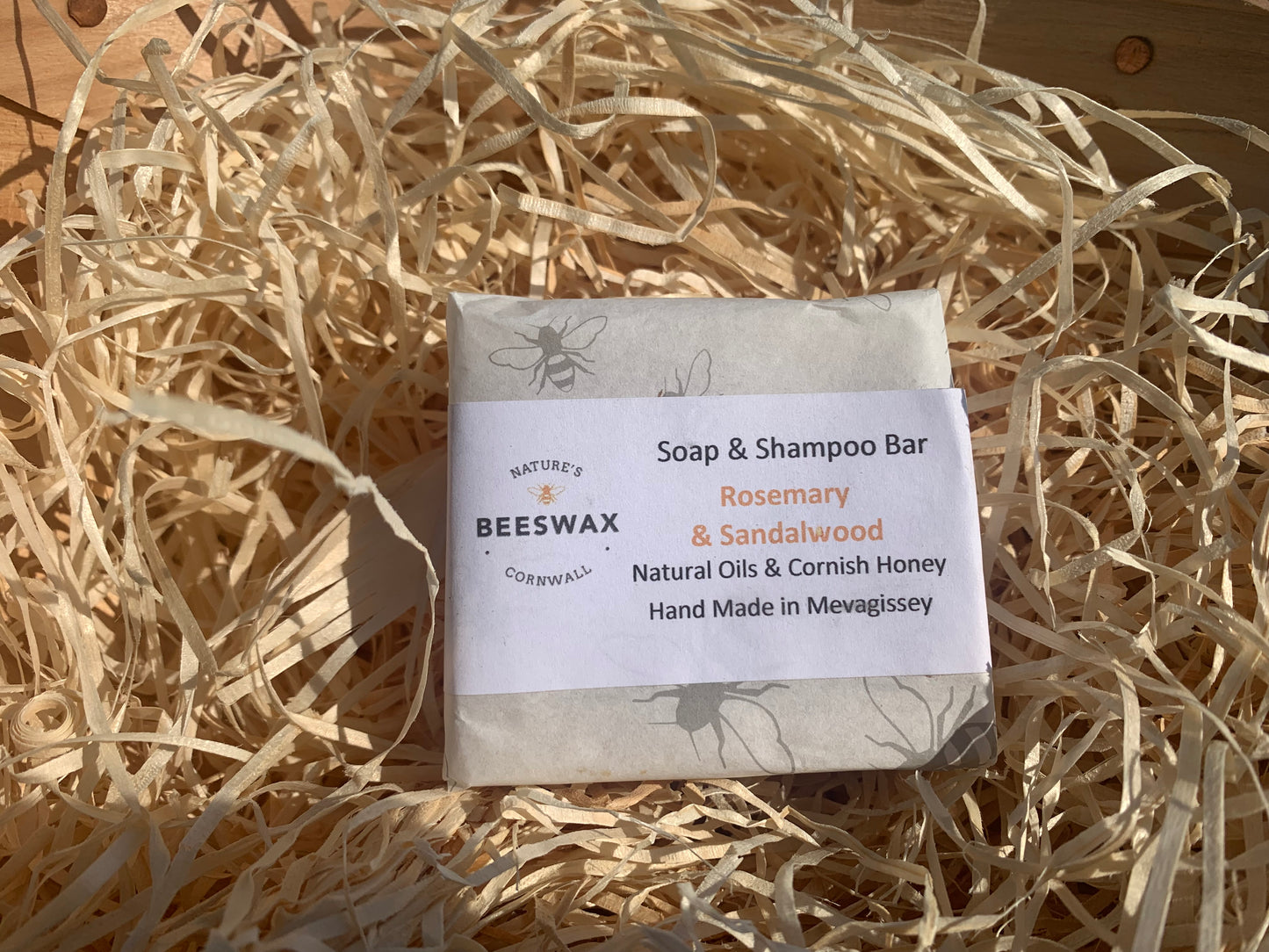 Soap and Shampoo Bar (Honey)