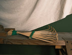 Traditional Japanese Bamboo Hand Rake for Garden Care