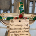 Decorated Strawberry Trug