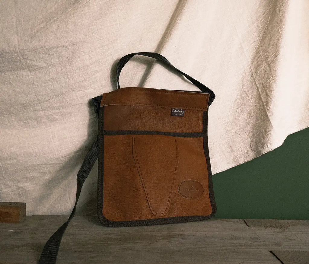 Tan Leather Half Apron