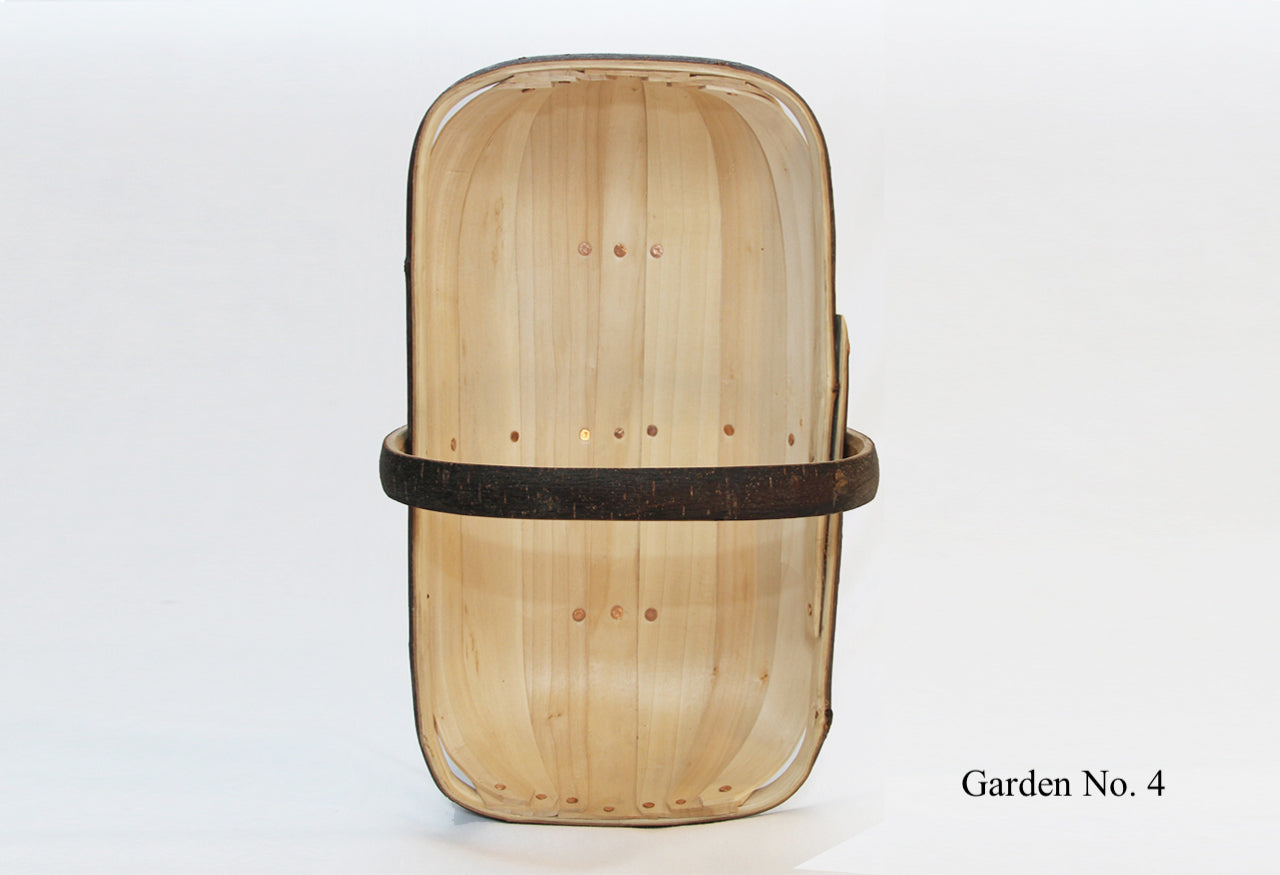 Sussex Garden Trug No. 4, top view, made from traditional, sustainable materials in Herstmonceux