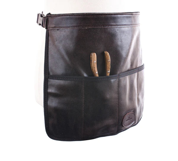 Leather tool apron. Four Pocket.