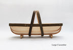 Large cucumber trug. Hand-made in Herstmonceux